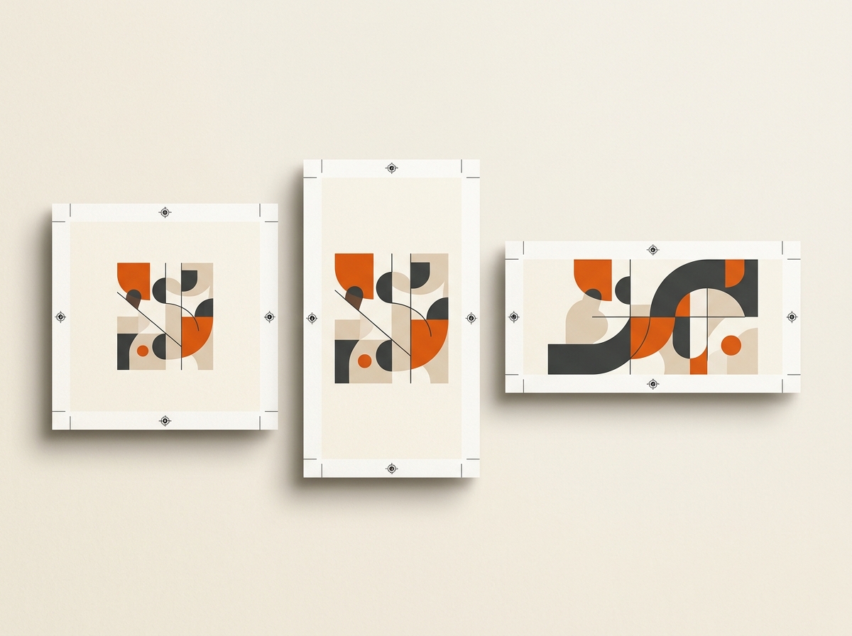Multi-format social packs without awkward crops